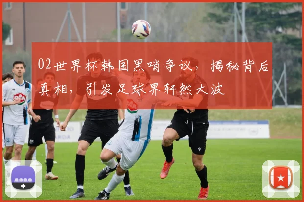 02世界杯韩国黑哨争议，揭秘背后真相，引发足球界轩然大波